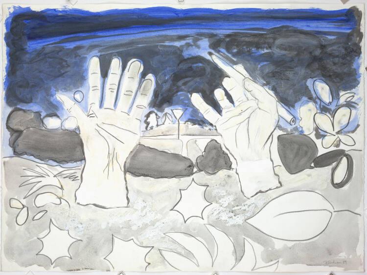 Alfred Klinkan, Ohne Titel (zwei Hände), Inv. Nr.: 42805