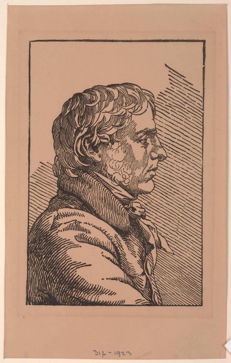 Caspar David Friedrich, Selbstbildnis, Inv. Nr.: DG1923/317