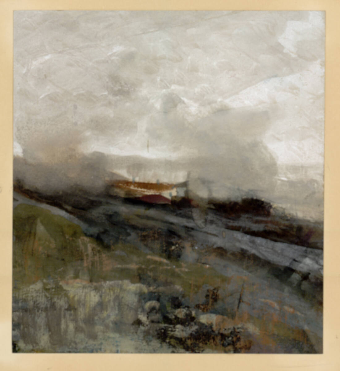Farbenscherz: Herbstlandschaft, Adolf Boehm