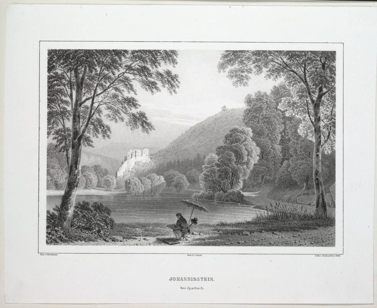 Johannisstein bei Sparbach, 1842