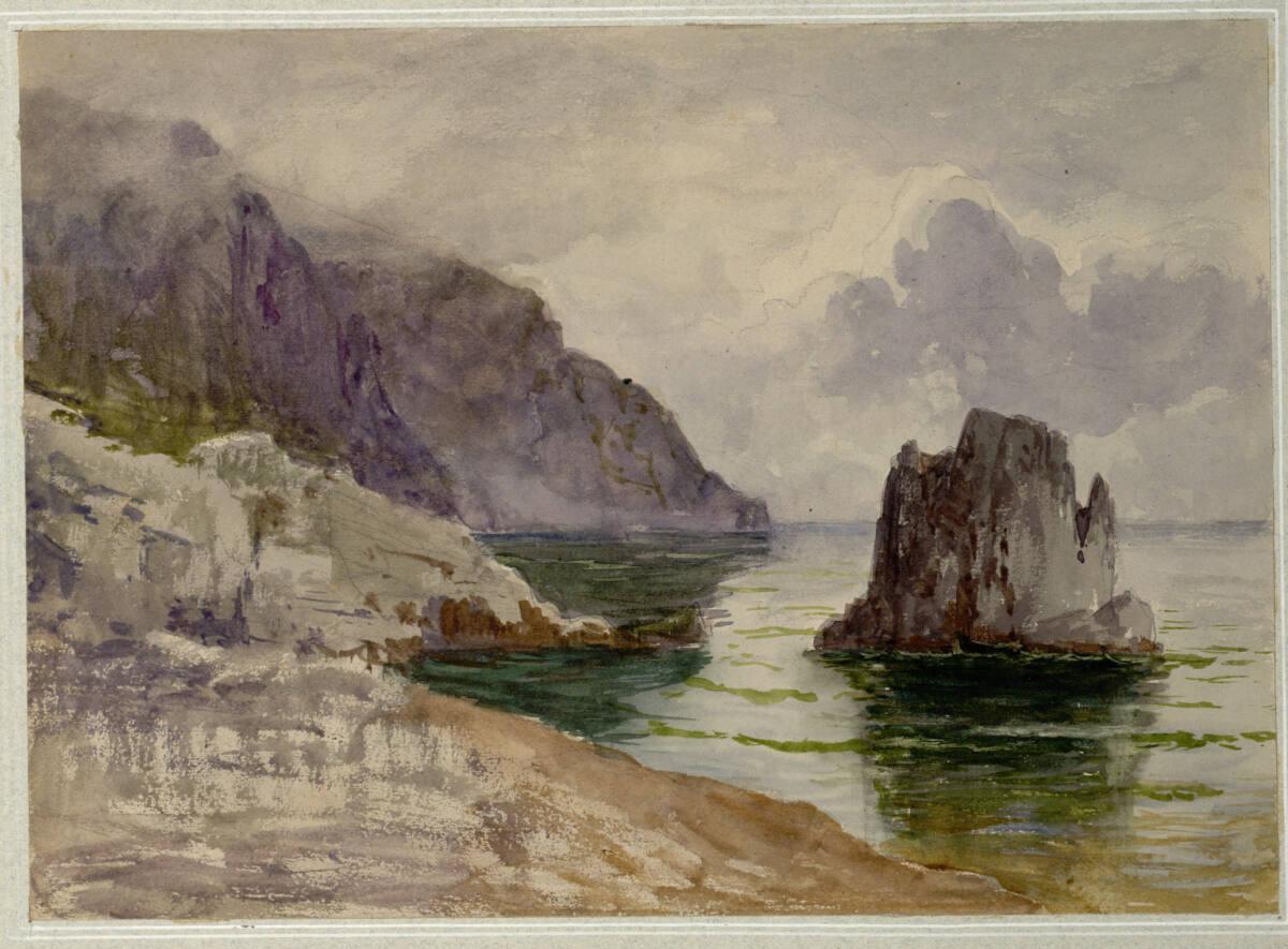 Georg Holub, Felsiges Meeresufer, Inv. Nr.: 19150