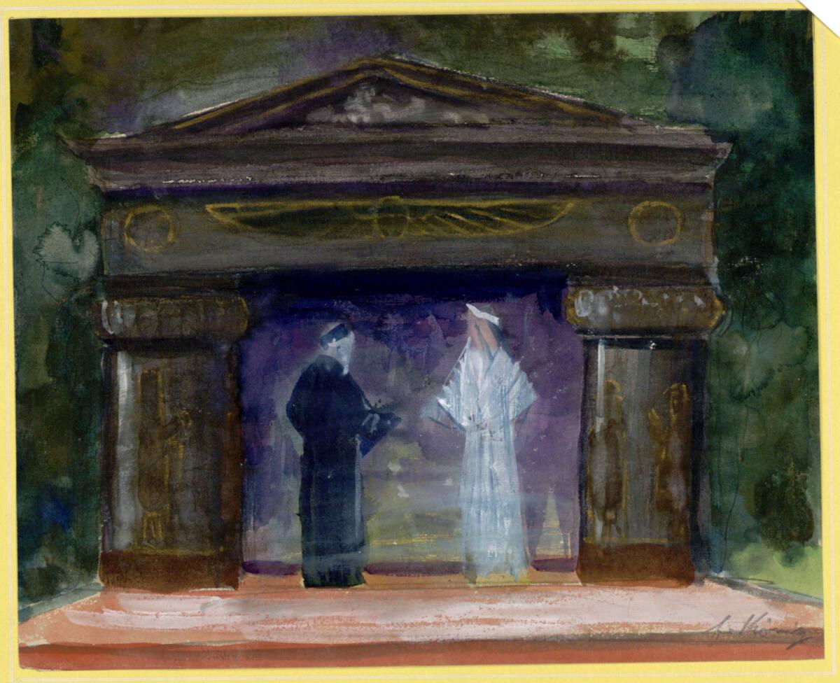 Friedrich König, Ägyptischer Tempel, Inv. Nr.: 19194