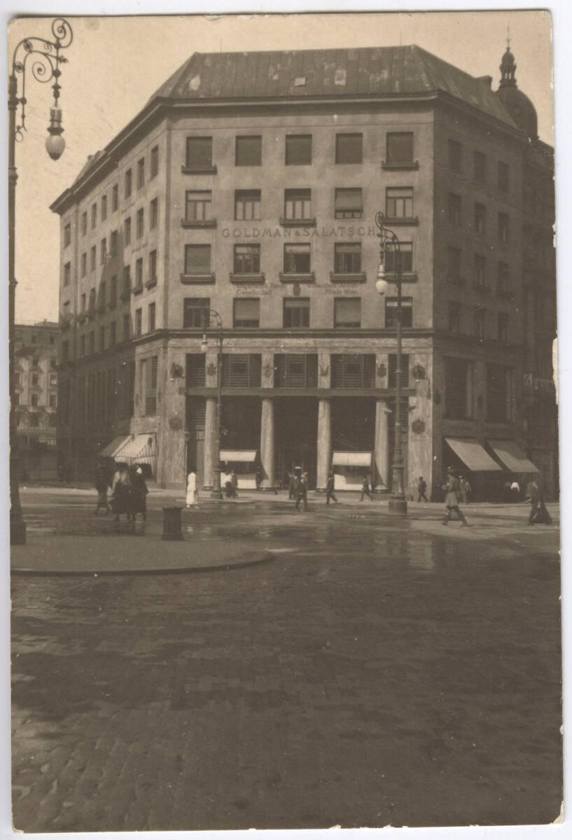 Haus am Michaelerplatz (Geschäftshaus Goldman & Salatsch, Looshaus), Wien I., Michaelerplatz 3,…