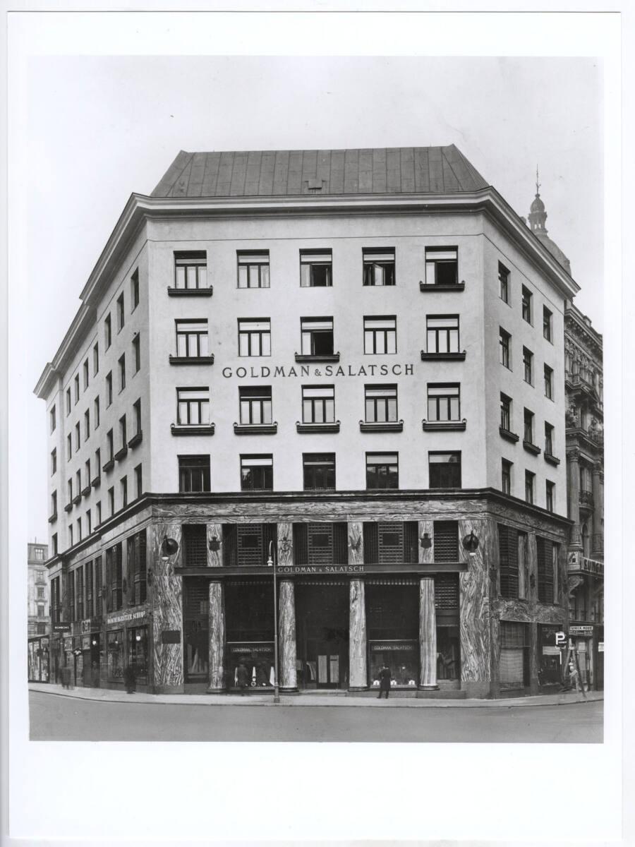 Haus am Michaelerplatz (Geschäftshaus Goldman & Salatsch, Looshaus), Wien I., Michaelerplatz 3,…