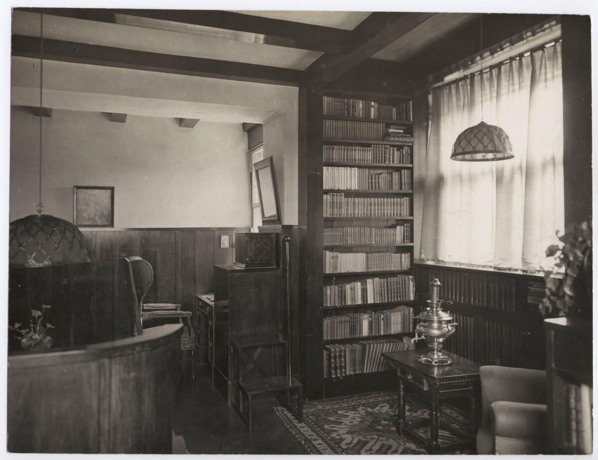 Haus Hugo und Lilly Steiner, Wien XIII., Sankt-Veit-Gasse 10, Diele, Fensterplatz, Inv. Nr.: AL…