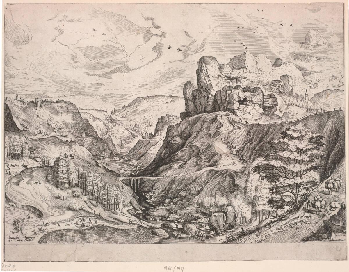Alpenlandschaft, Inv. Nr.: DG1961/1437