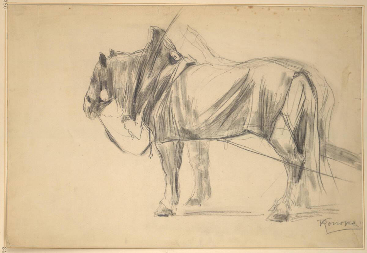 Rudolf Konopa, Pferdegespann, Inv. Nr.: 19286