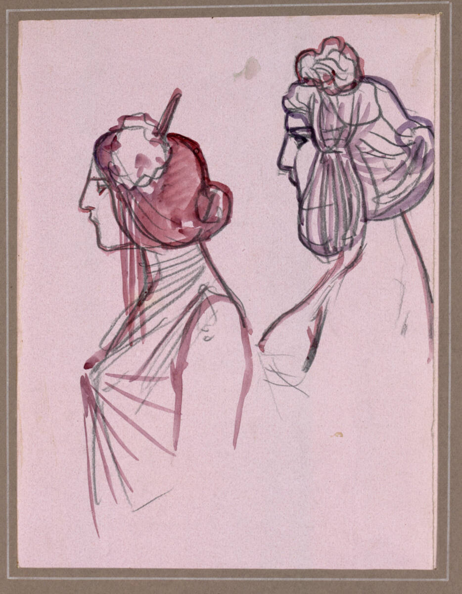 Studien für weibliche Haartracht, Rudolf Konopa