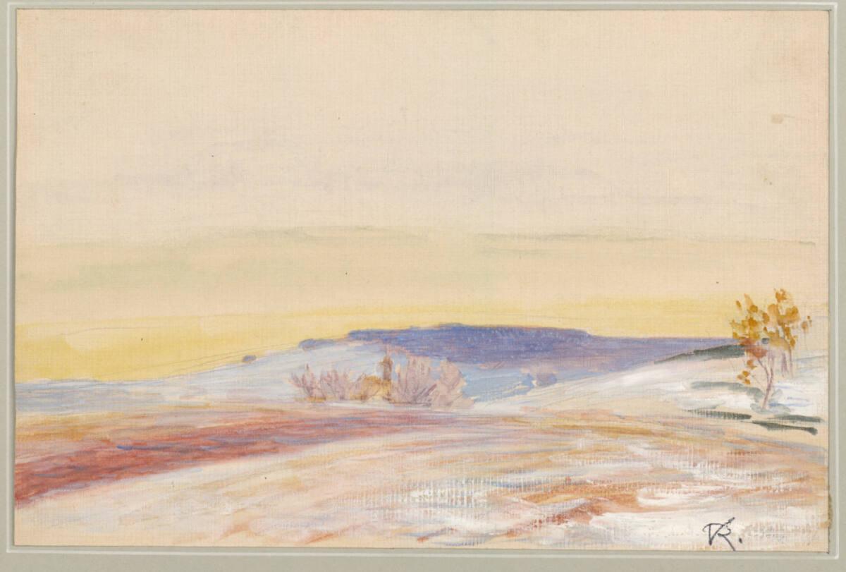 Rudolf Konopa, Frühlingslandschaft, Inv. Nr.: 19299