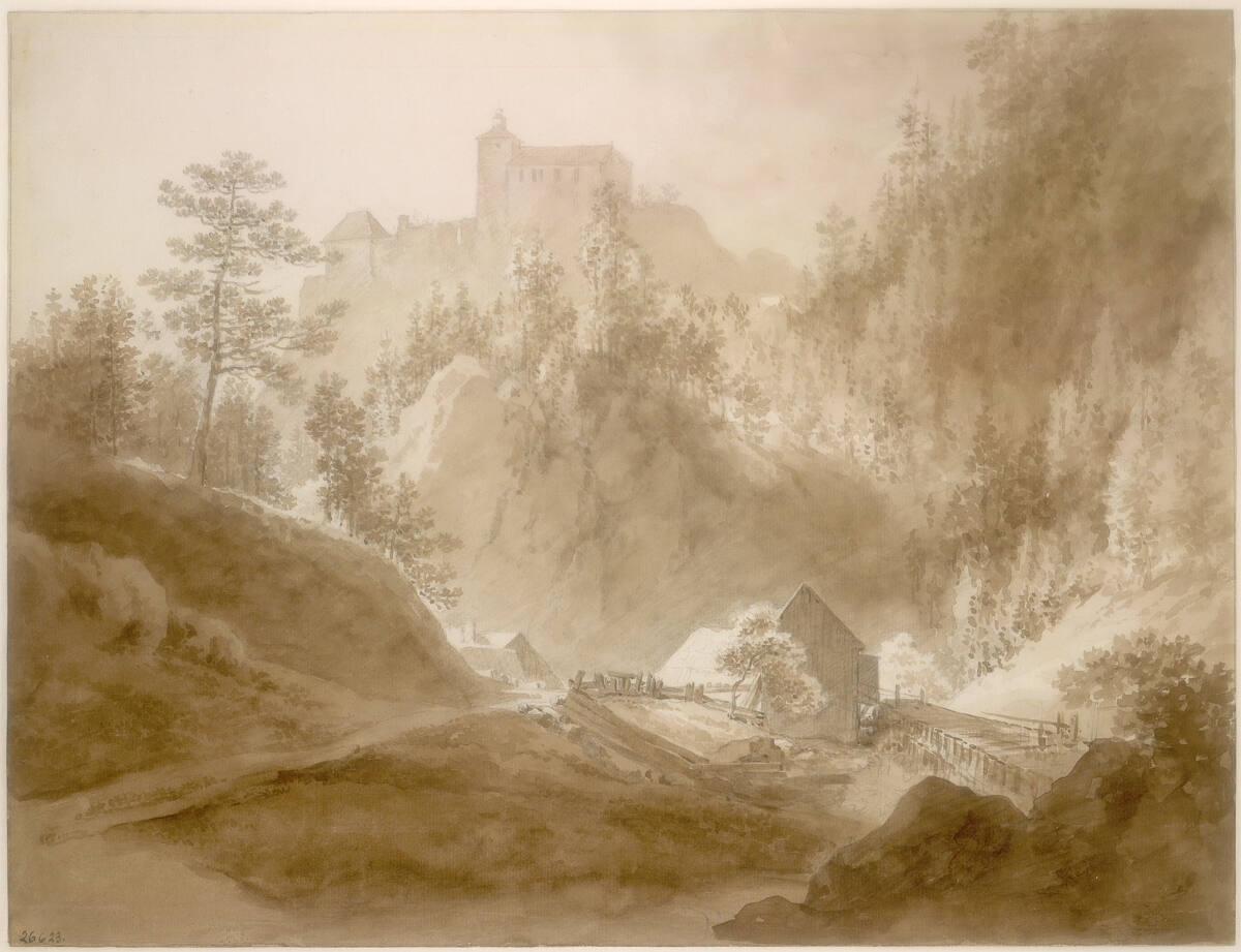 Klostertal mit Mariahilfberg/Gutenstein