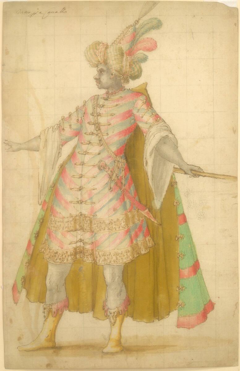 Giulio Parigi, Afrikaner, Inv. Nr.: 47114