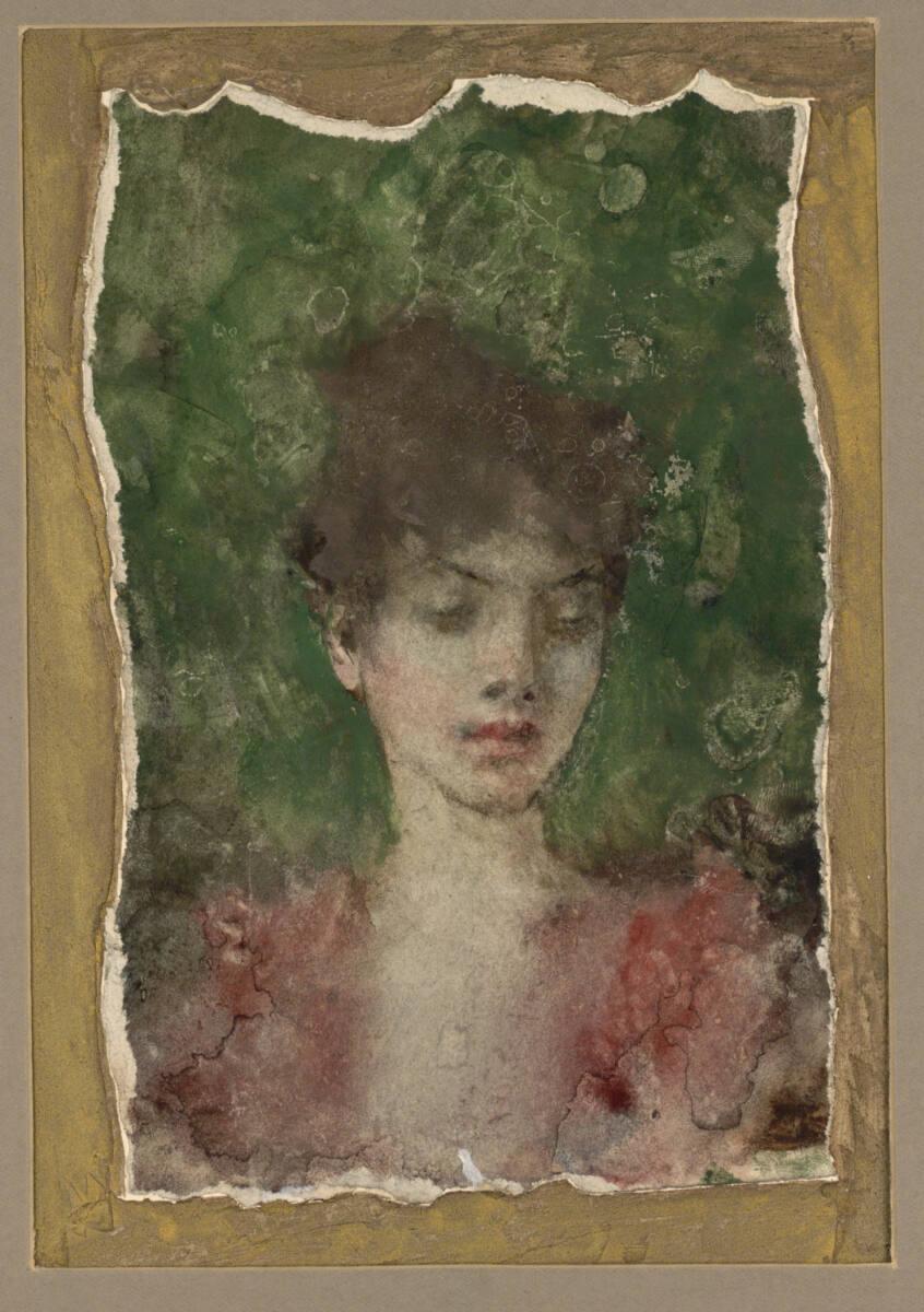 Johann Victor Krämer, Mädchenkopf, Inv. Nr.: 19320