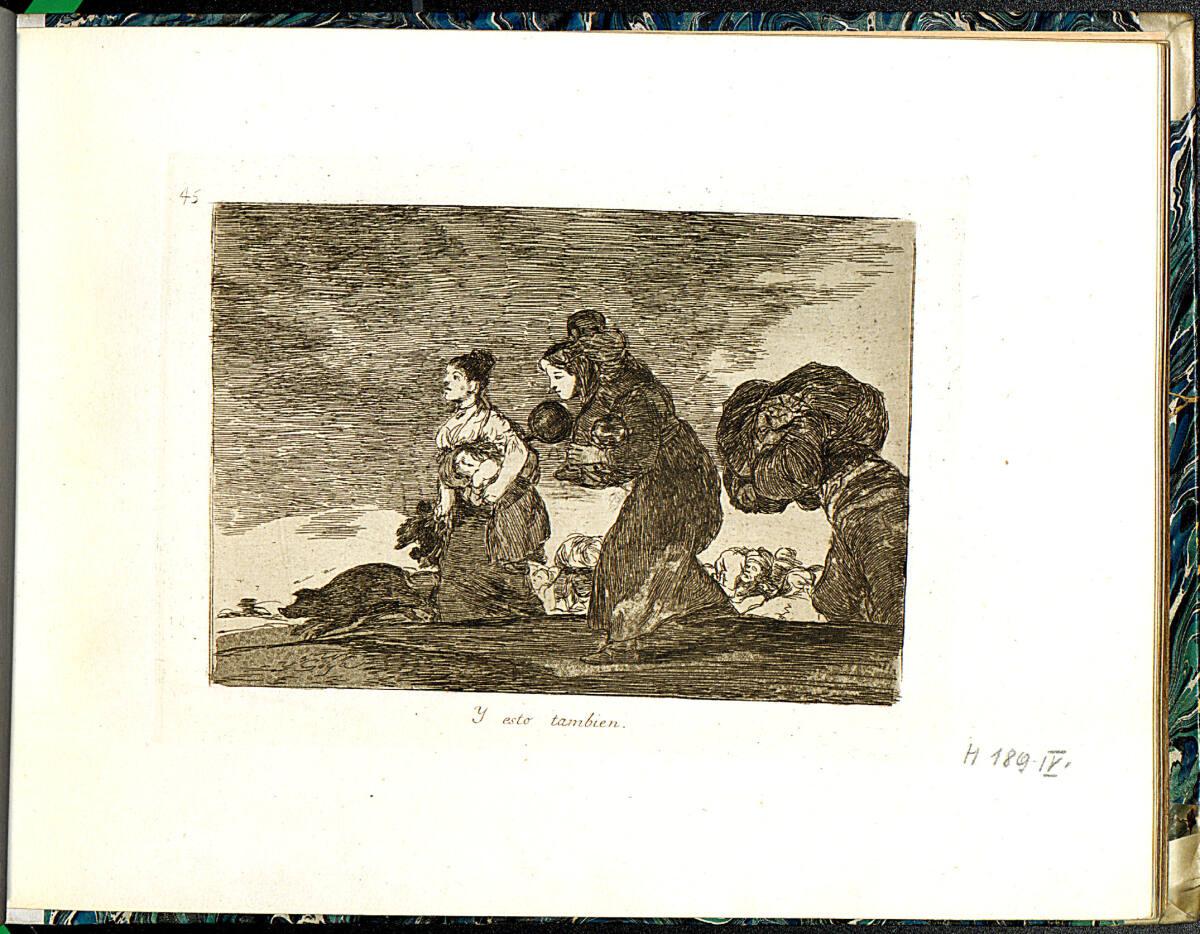 Francisco José de Goya y Lucientes, Los Desastres de la Guerra: Y esto tambien, Inv. Nr.: DG200…