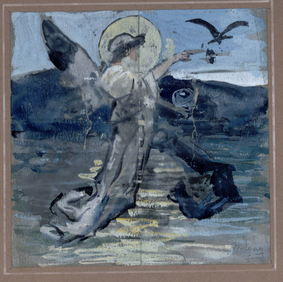 Schwebender Engel, Maximilian Lenz