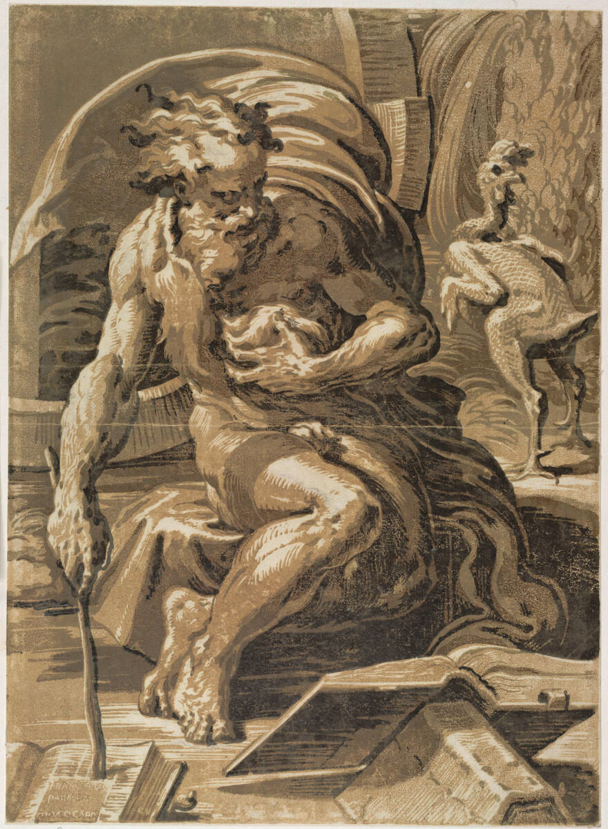 Diogenes, Parmigianino