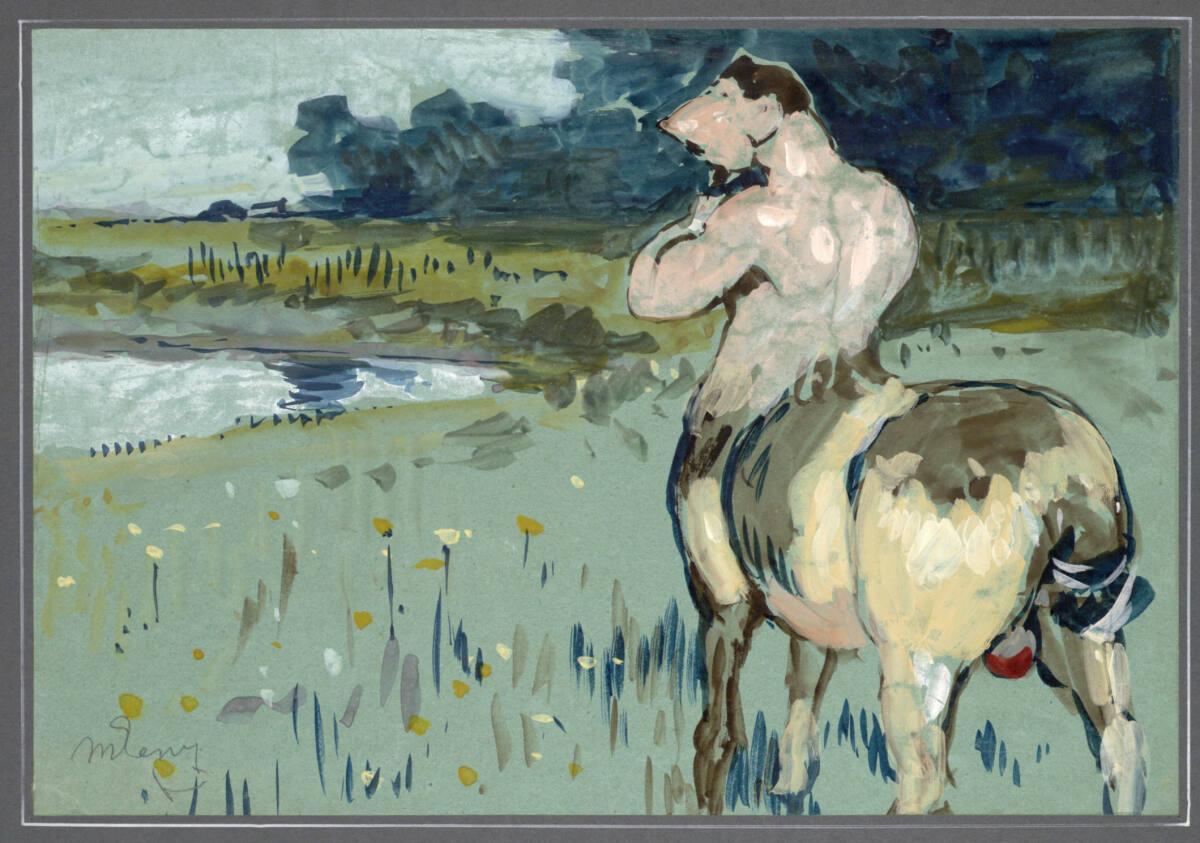 Maximilian Lenz, Stolba als Kentaur, Inv. Nr.: 19406