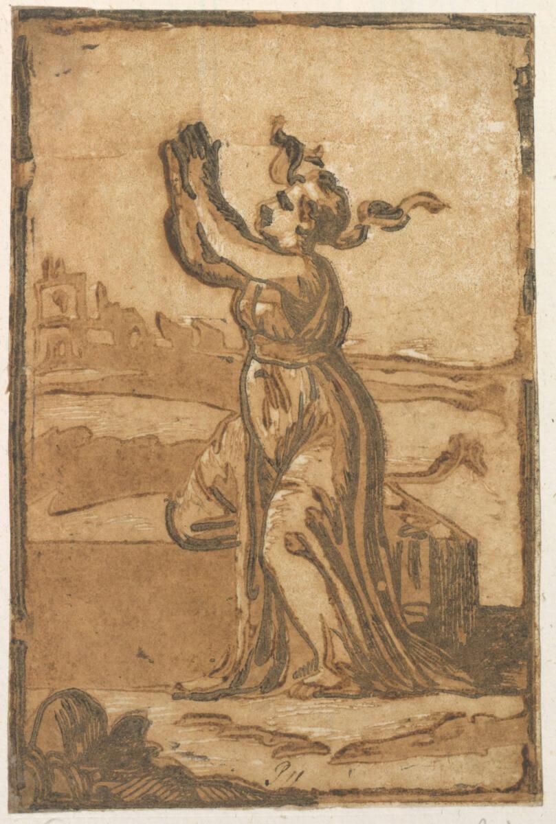 Giuseppe Nicola Vicentino (Rossigliani), Die Hoffnung, Inv. Nr.: DG946