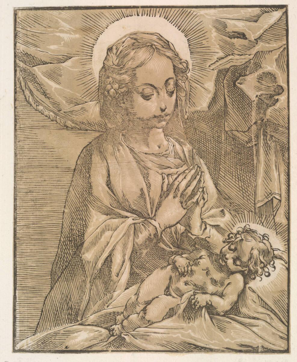 Andrea Andreani, Madonna mit Kind, Inv. Nr.: DG1161