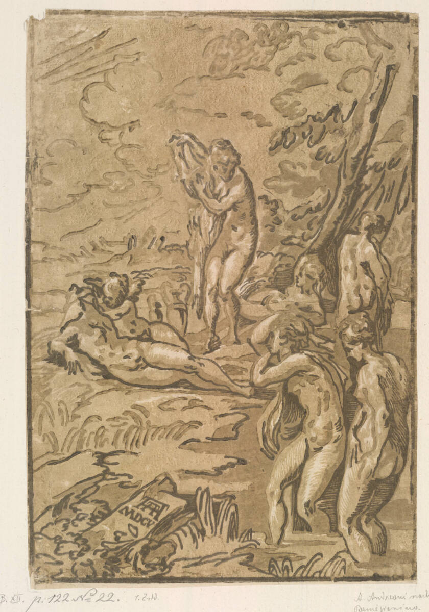 Badende Nymphen, 1526–1527