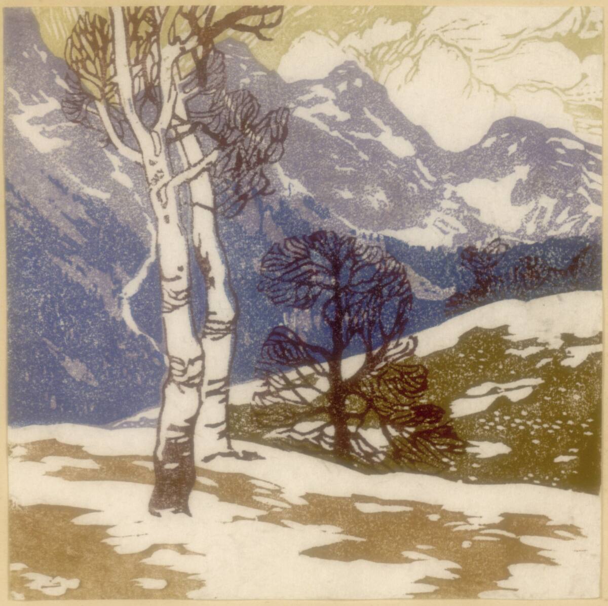 Aus den niederen Tauern, Josef Stoitzner, 1906