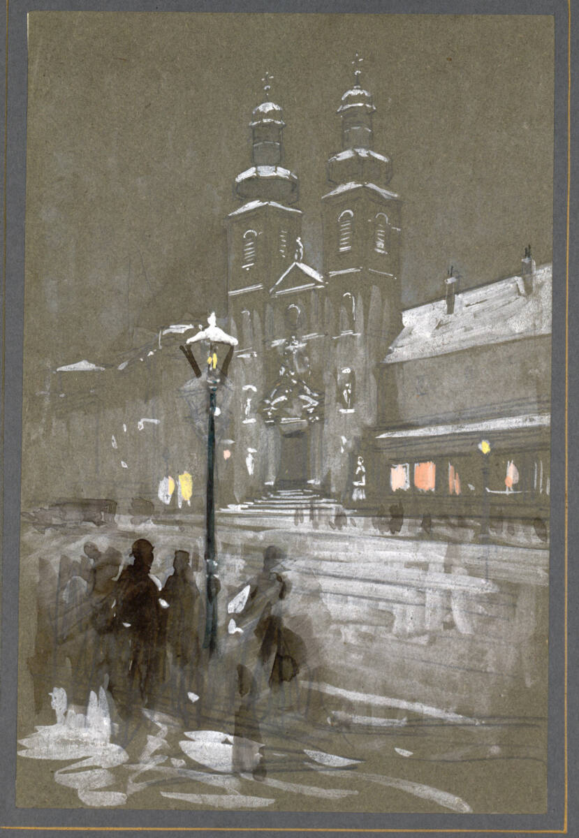 Die Kirche auf der Alser Straße, Karl Müller