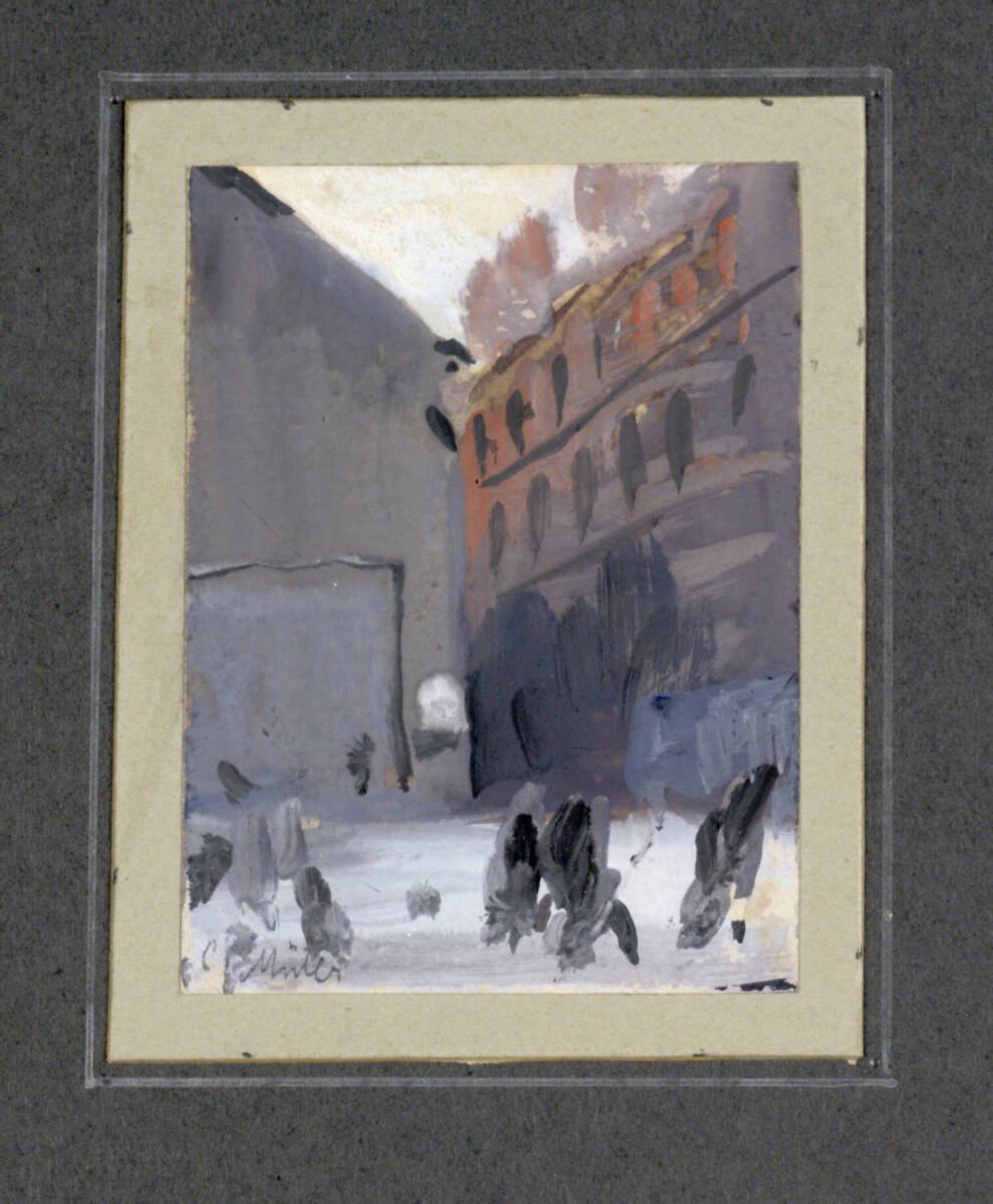 Straßenmotiv, Karl Müller