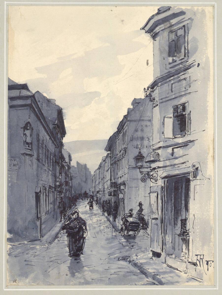 Alfred Roller, Vorstadtstraße, Inv. Nr.: 19550