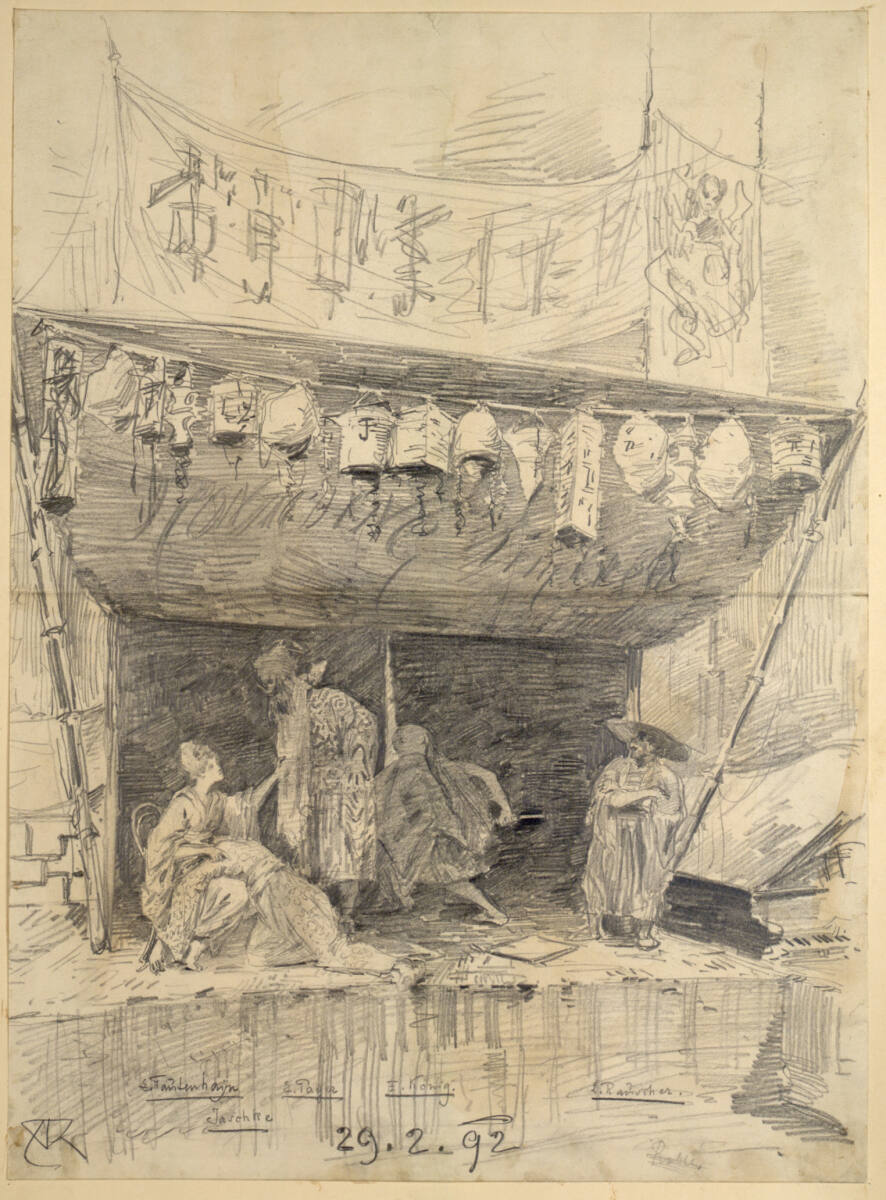 Chinesisches Bühnenbild, Alfred Roller