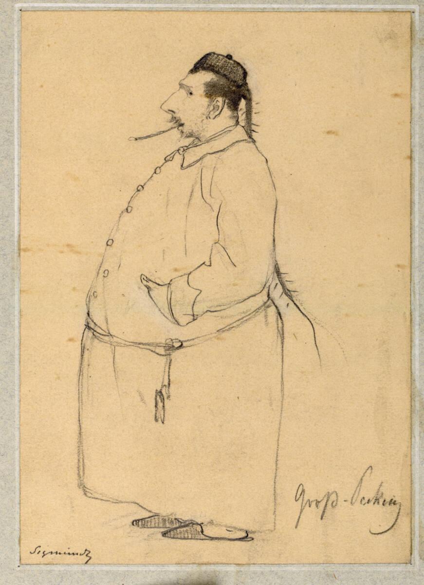 Ludwig Sigmundt, Stolba im Schlafrock, Inv. Nr.: 19594