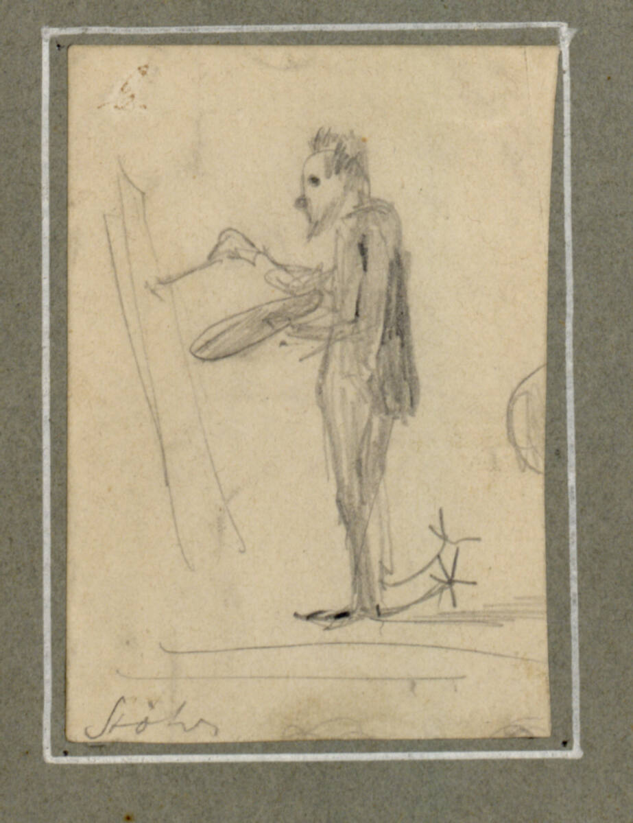 Der Maler, Ernst Stöhr