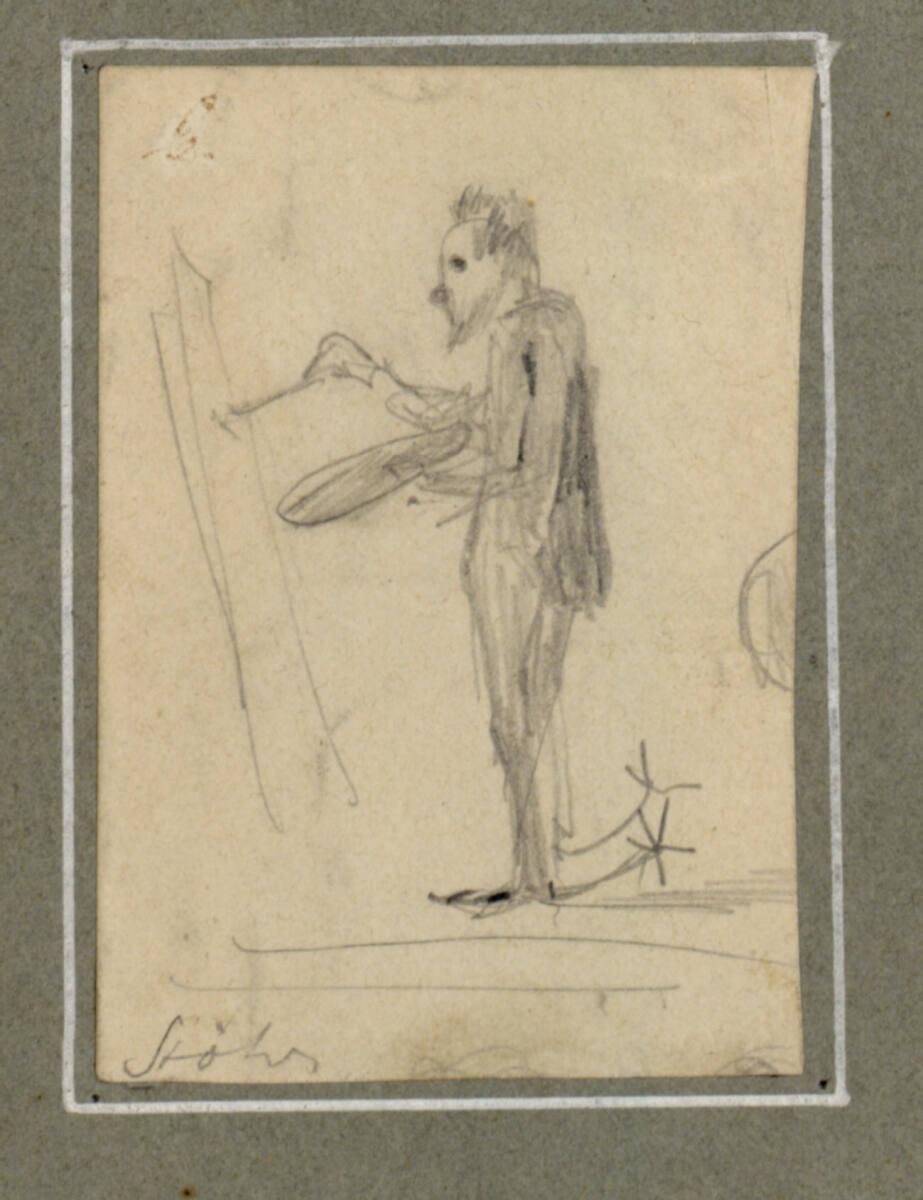Ernst Stöhr, Der Maler, Inv. Nr.: 19621