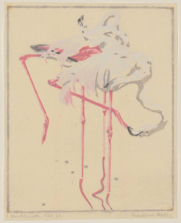 Norbertine von Bresslern-Roth, Flamingos, Inv. Nr.: DG1979/59/10