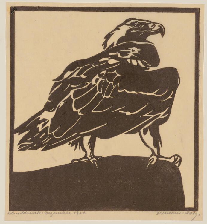 Norbertine von Bresslern-Roth, Adler, Inv. Nr.: DG1979/59/6
