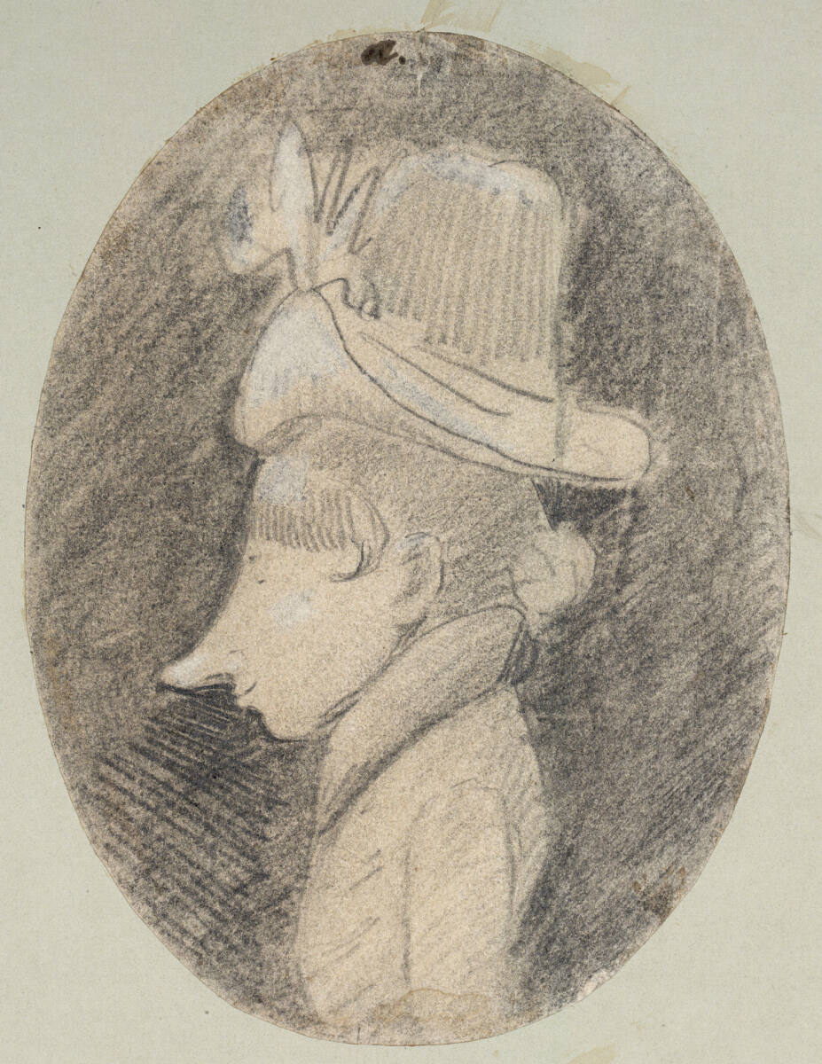 Dame mit Hut, Leopold Stolba