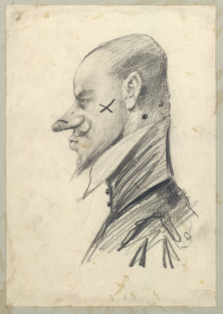 Spanier im Profil, Leopold Stolba