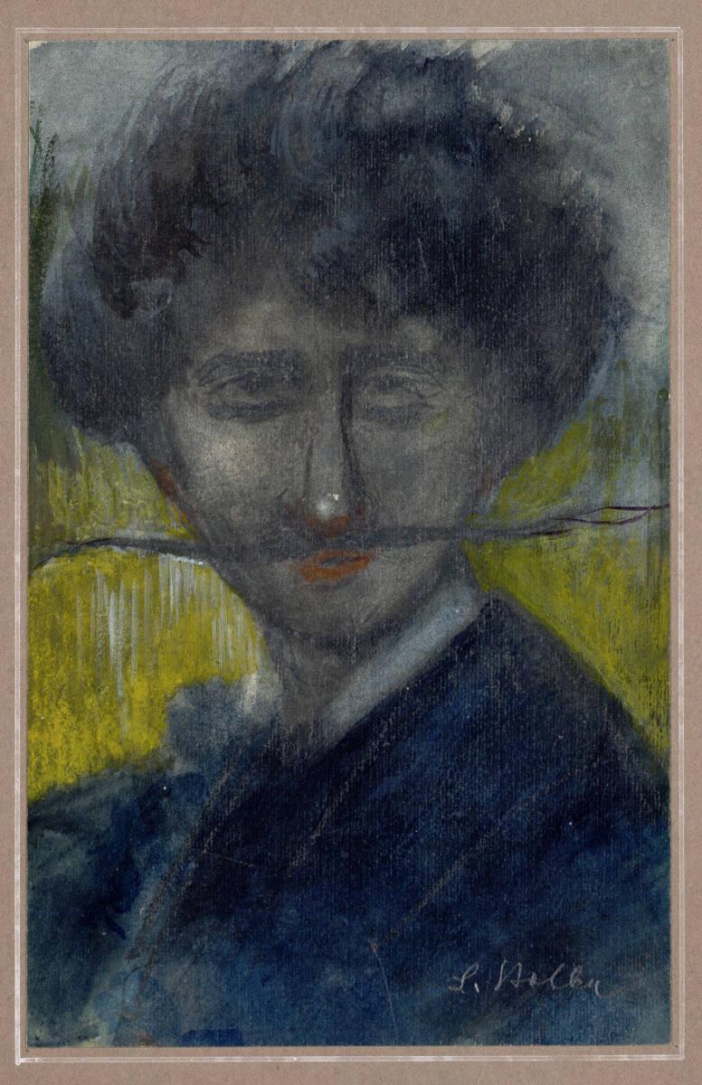 Leopold Stolba, Herr mit Schnurrbart, Inv. Nr.: 19661