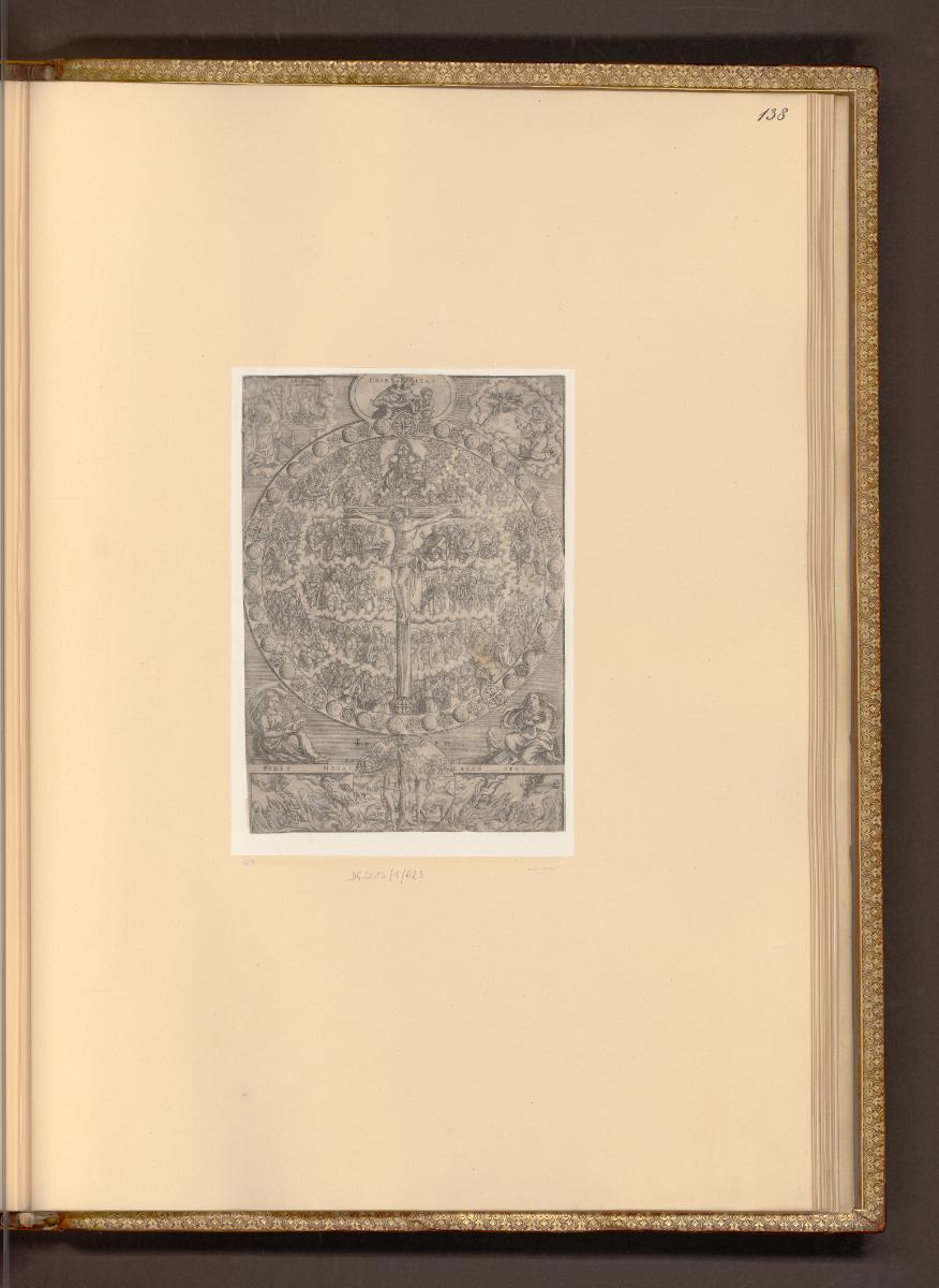 Deutsche Druckgrafiken des 16. Jahrhunderts, Christus am Kreuz, Inv. Nr.: Deutsch nach Sektione…