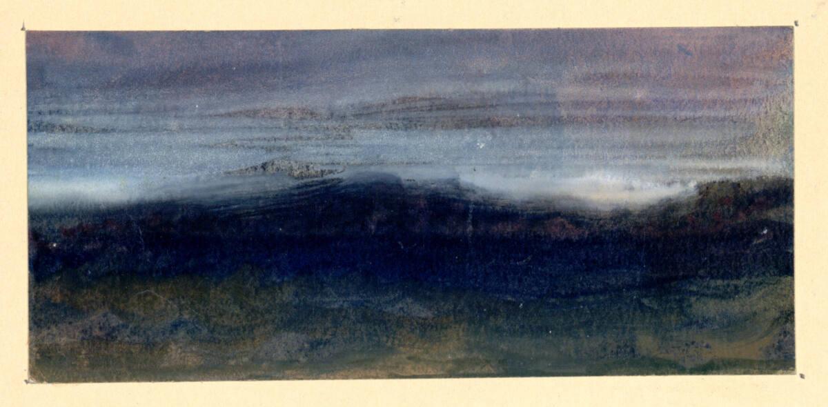 Joseph Straka, Weite Landschaft in der Dämmerung, Inv. Nr.: 19682