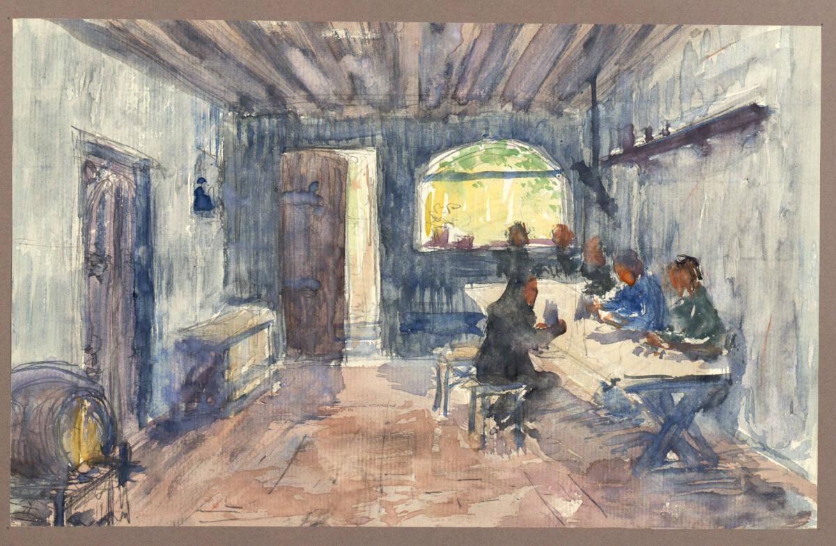 Das Esszimmer, Inv. Nr.: 19695