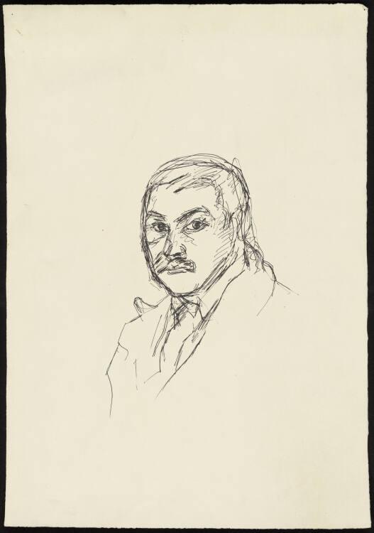 Herbert Boeckl, Selbstporträt, Inv. Nr.: 46795