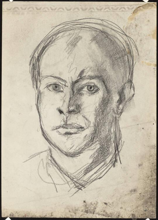 Herbert Boeckl, Männerkopf, Inv. Nr.: 46810