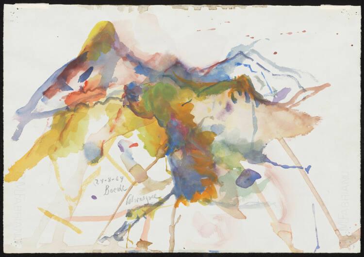 Herbert Boeckl, Schwarzsee, Inv. Nr.: 46785