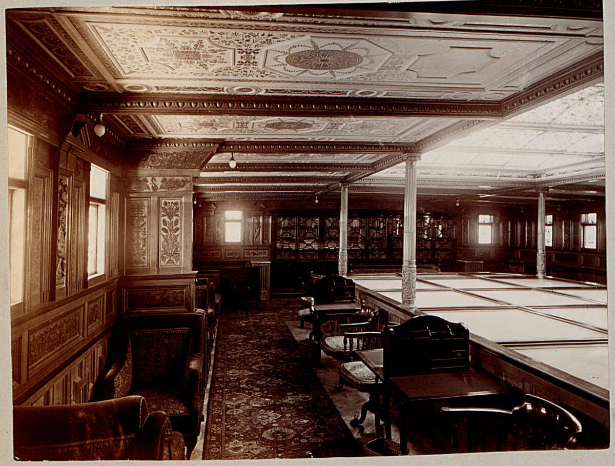 Theodore Gubelman, USA, Im Innern eines Luxusdampfers, Inv. Nr.: FotoGLV2000/2122