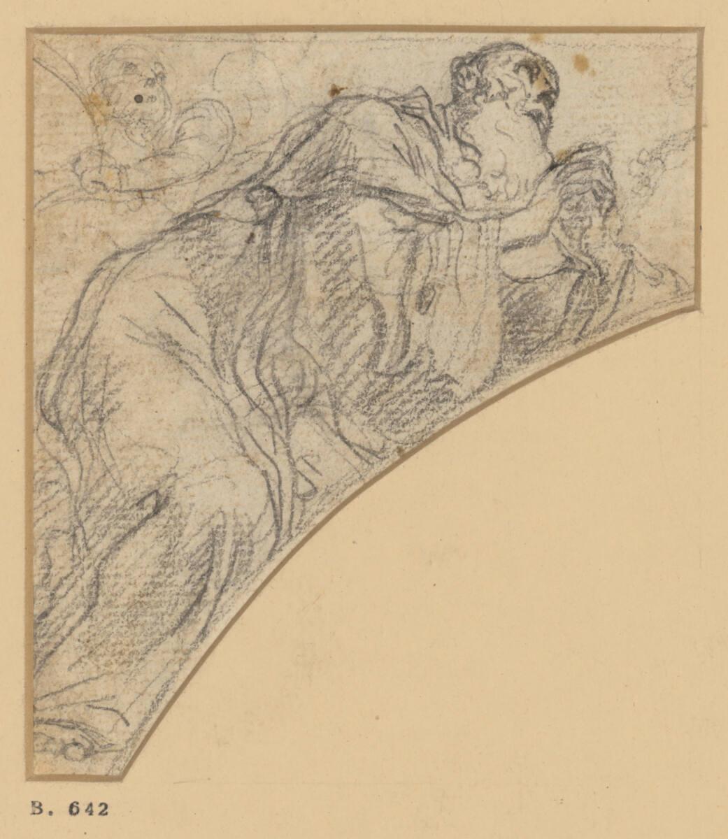 Francesco Solimena, gen. L'Abate Ciccio, Alter Märtyrer, nach rechts auf einer Schräge ruhend, …