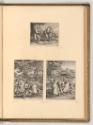 Pieter Bruegel d. Ä., Zwei Dudelsackspieler; Epileptikerinnen, Inv. Nr.: Niederlande nach Sekti…