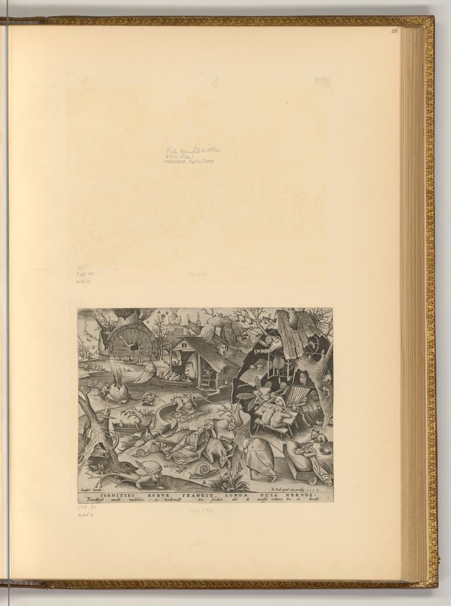 Pierre Mirycinis. Francois et Pierre Huys., Der Zorn (ira); Die Trägheit (desidia), Inv. Nr.: N…