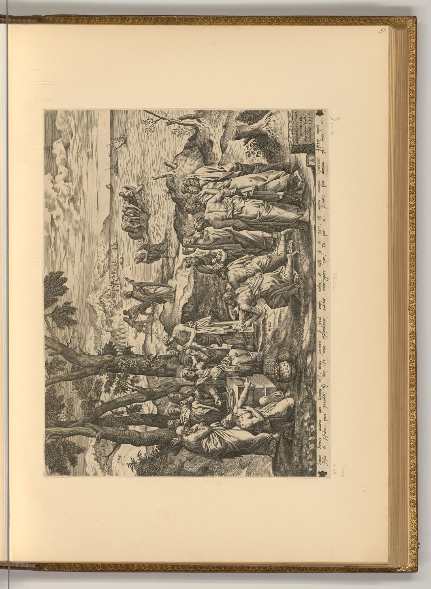 Pierre Mirycinis. Francois et Pierre Huys., Der wunderbare Fischzug, Inv. Nr.: Niederlande nach…