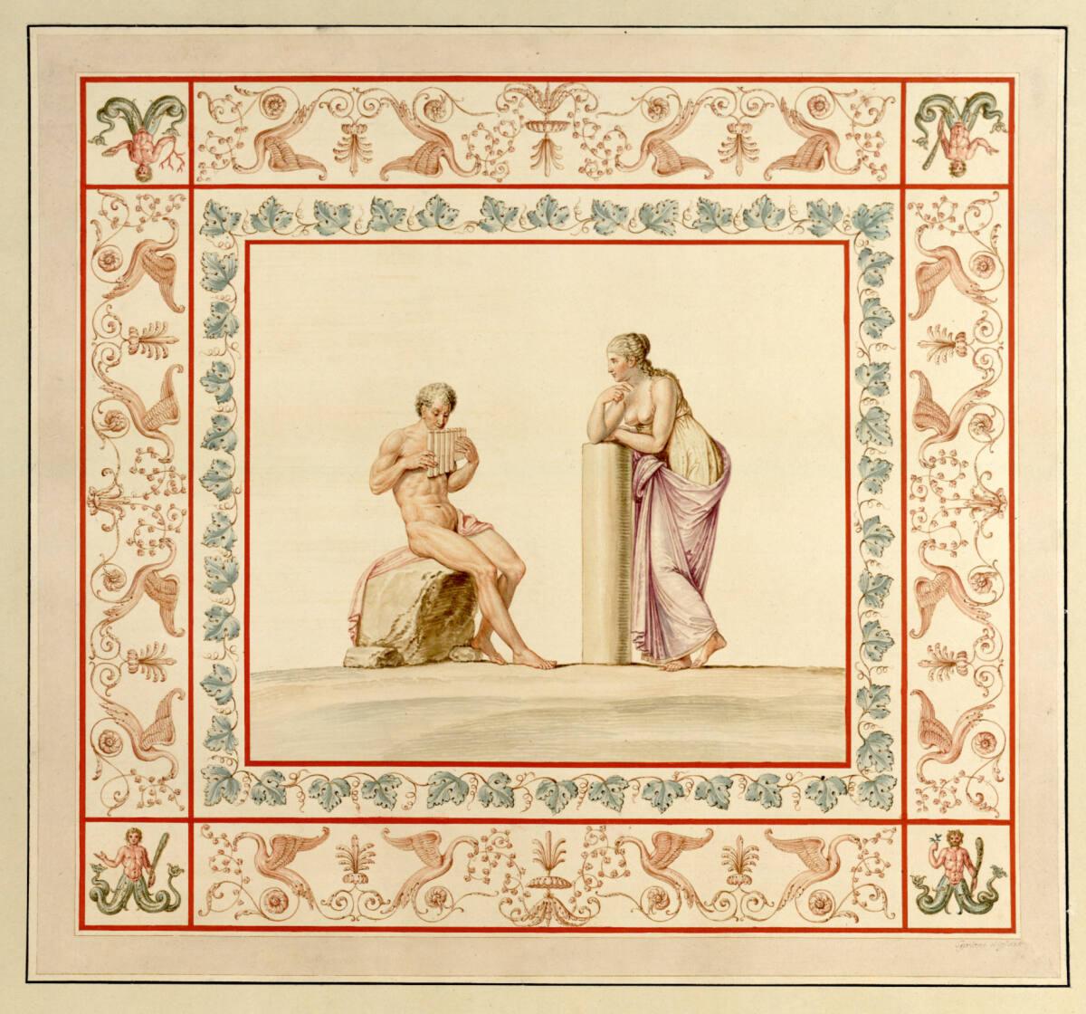 Vincenzo Brenna, Marco Carloni, Franciszek Smuglewicz, Abbildungstafeln zu dem Großfolioband „V…