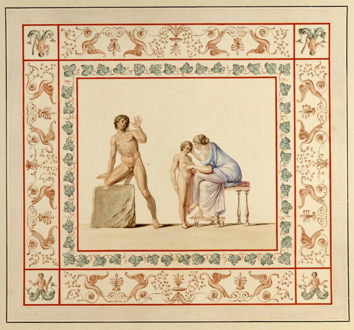 Vincenzo Brenna, Marco Carloni, Franciszek Smuglewicz, Abbildungstafeln zu dem Großfolioband „V…