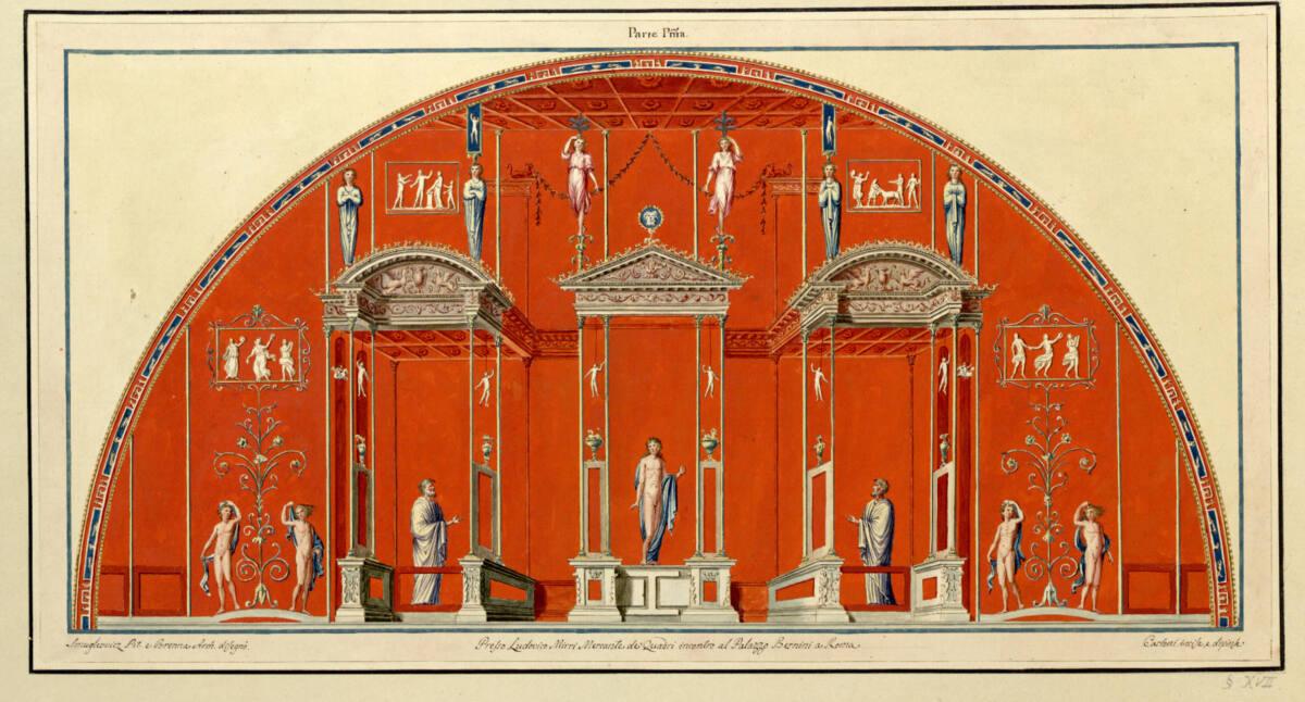 Vincenzo Brenna, Marco Carloni, Franciszek Smuglewicz, Abbildungstafeln zu dem Großfolioband „V…